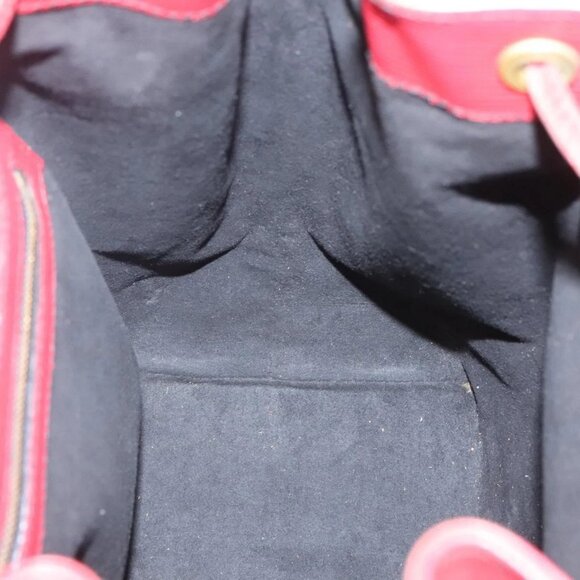 LOUIS VUITTON Epi Noe Shoulder Bag Red M44007 LV Auth 127203 - Picture 12 of 16